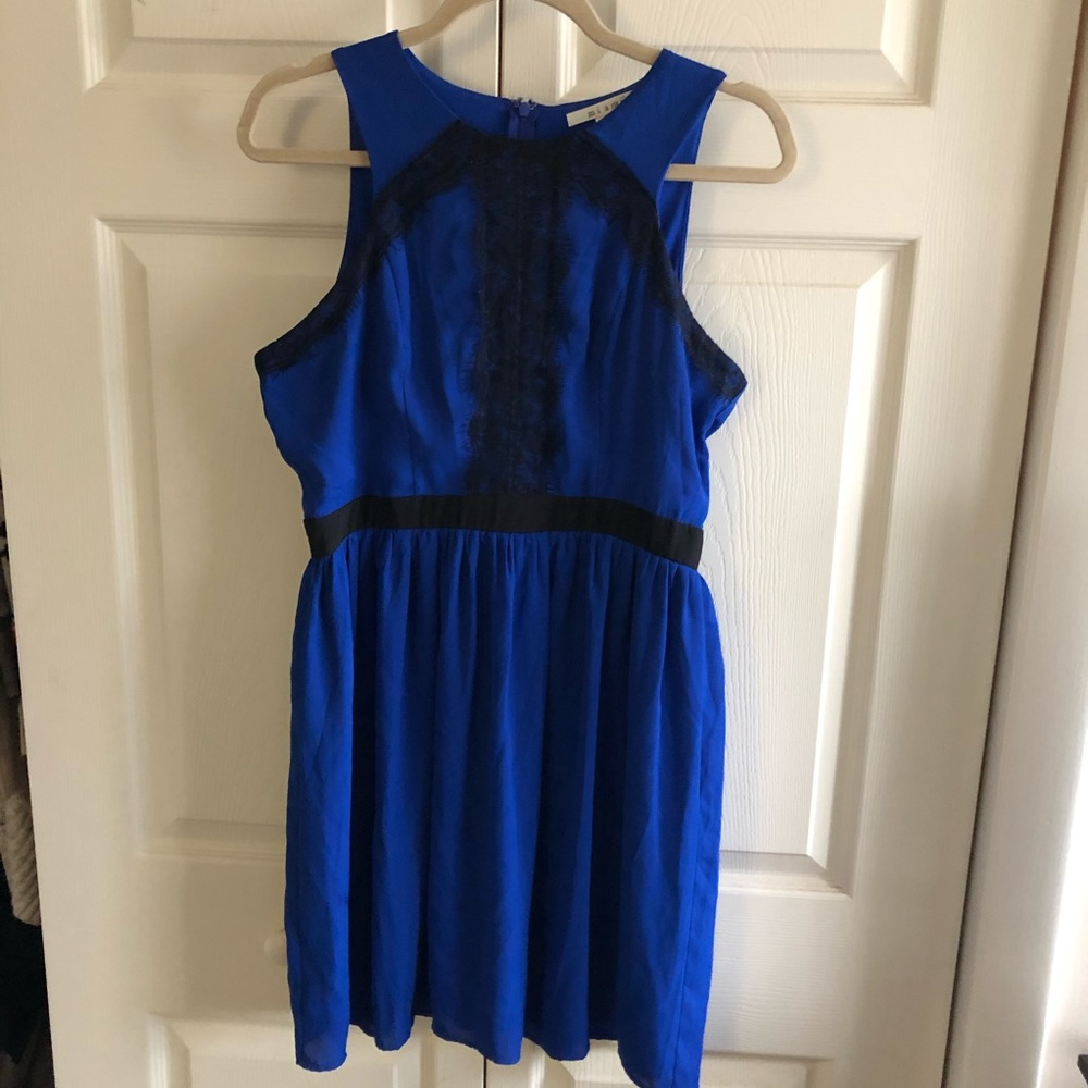 Cobalt blue dress